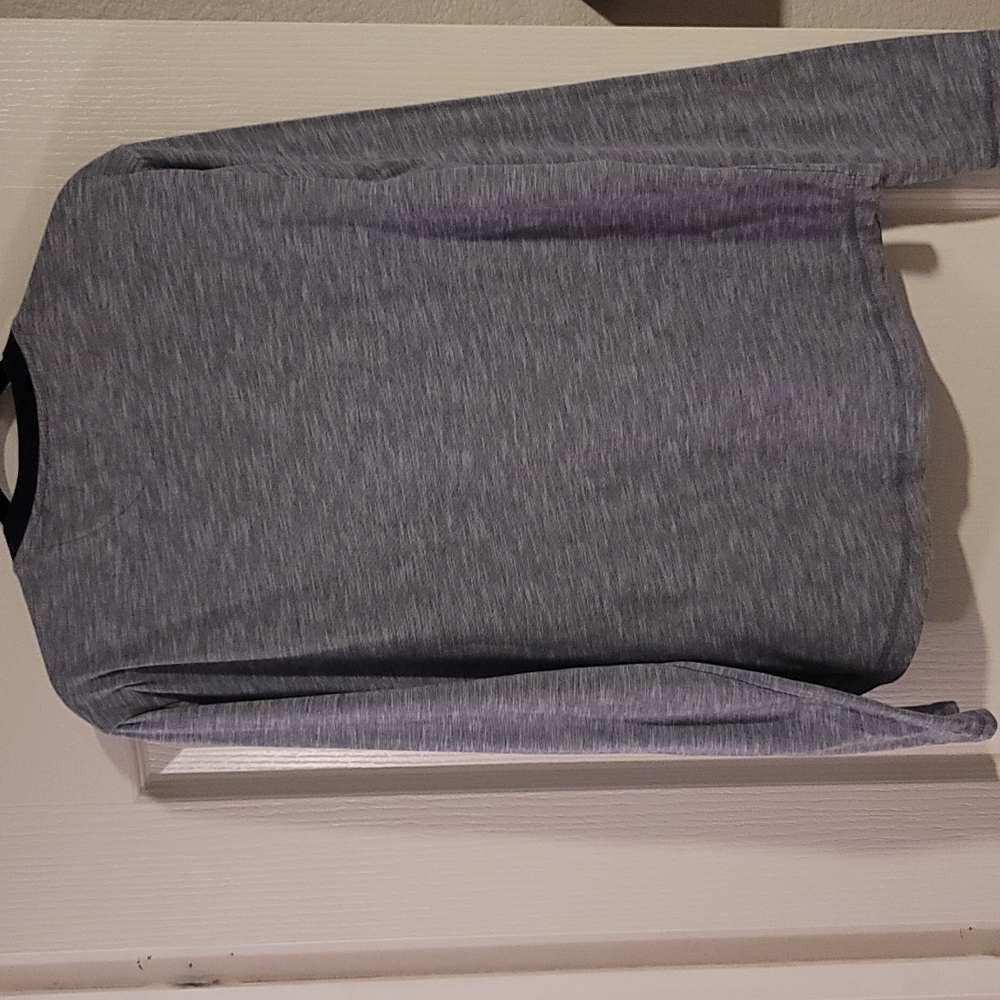Men's Original Penguin large blue/white 2 button Henley - Picture 3 of 3